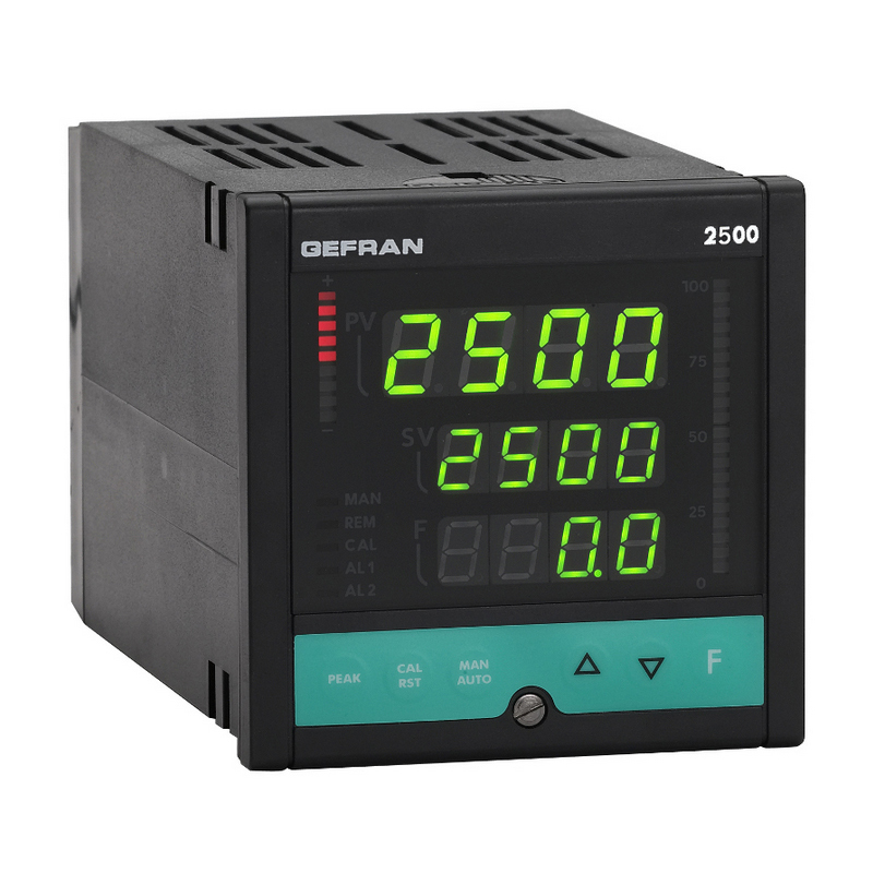 GEFRAN 控制器-可編程單元 Multifunction Models 2500 PID Controller Pressure and Force, 1/4 DIN